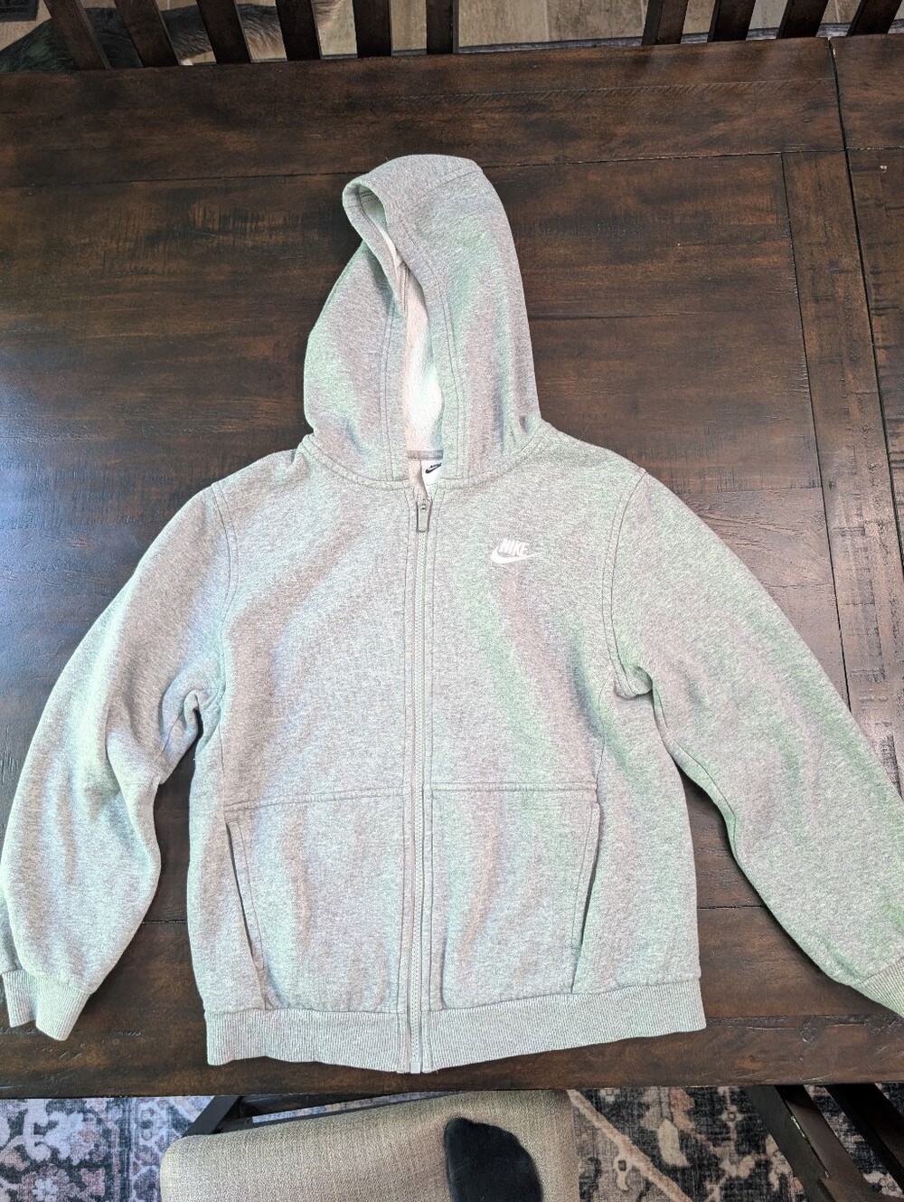 Kids Nike Full-Zip Hoodie – Size Large